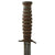 Original U.S. WWII M3 Blade Marked Fighting Knife by Camillus with Personalized M6 Leather Scabbard Original Items