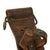 Original U.S. WWII M3 Blade Marked Fighting Knife by Camillus with Personalized M6 Leather Scabbard Original Items