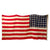 Original U.S. WWII 48 Star Flag Philadelphia Quartermaster Depot - 5 Feet x 9 1/2 Feet Original Items