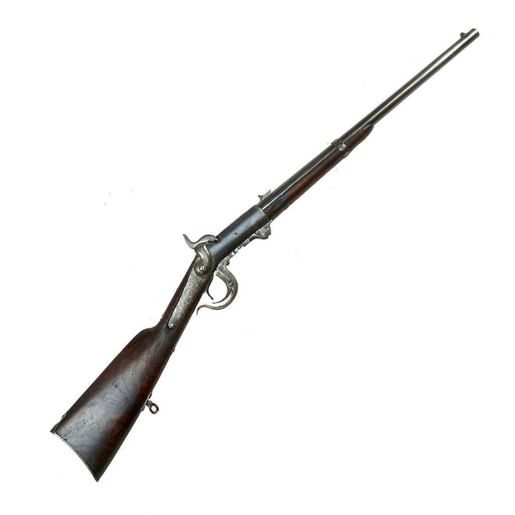Original U.S. Civil War Fifth Model 1864 Burnside Saddle Ring Cavalry Carbine with Excellent Bore - Matching Serial 22871 Original Items