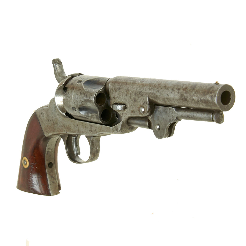 Original U.S. Civil War Bacon Mfg. Co. 2nd Model .31cal Pocket Percussion Revolver with 4" Barrel - Matching Serial 356 - Circa 1860 Original Items