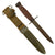 Original U.S. WWII M4 Bayonet for the M1 Carbine by IMPERIAL with M8 Scabbard by B.M. Co Original Items