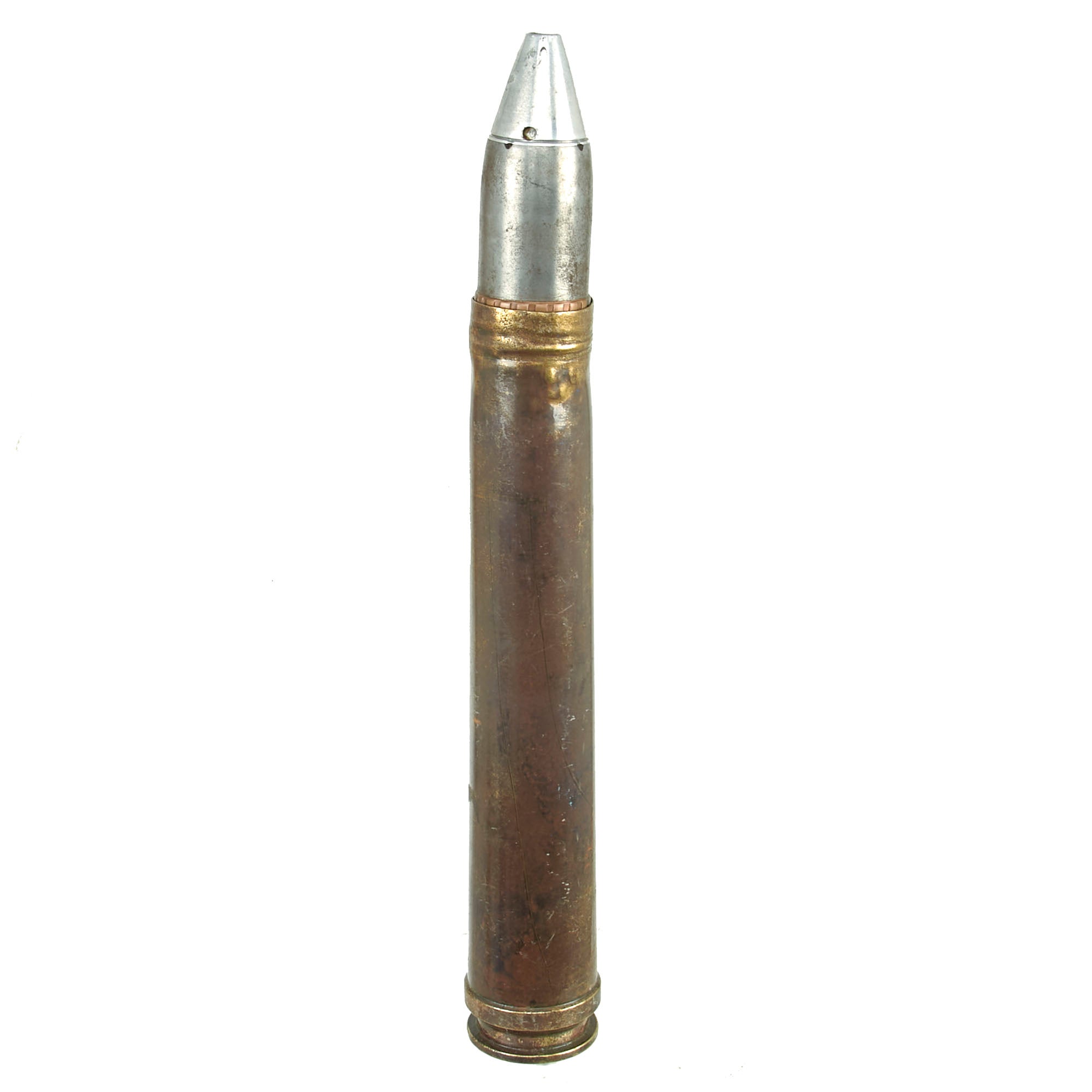 Original German WWII Flak High Explosive 3.7cm Shell - 37mm Anti-Tank ...