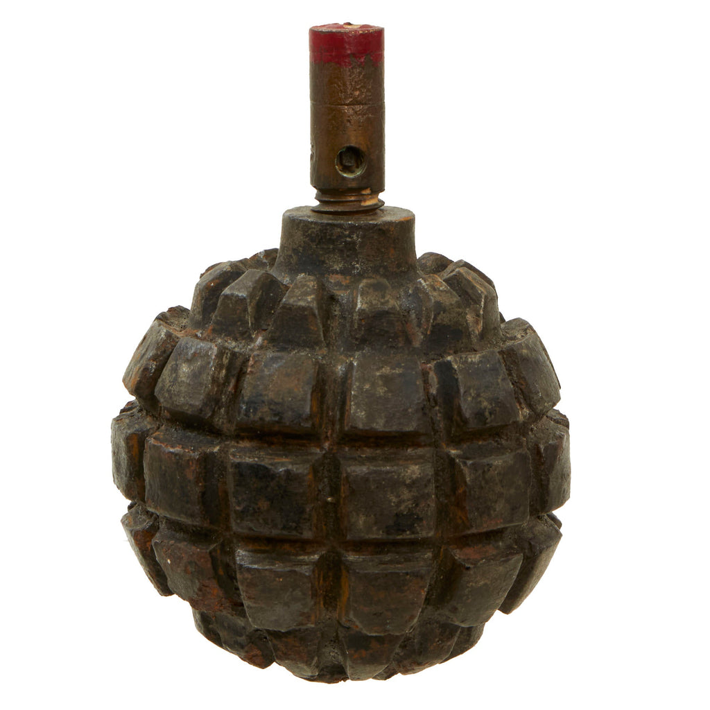 Original German WWI Model 1913 Kugel Hand Fragmentation Grenade - Kugelhandgranate - Inert Original Items
