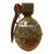 Original French WWI Model 1914 OF1 Egg Hand Grenade with MLE 1935 Fuse - Inert Original Items