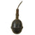 Original German WWI Model 1917 n/A Inert Egg Hand Fragmentation Grenade - Eierhandgranate Original Items