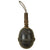 Original German WWI Model 1917 n/A Inert Egg Hand Fragmentation Grenade - Eierhandgranate Original Items