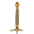 Original U.S. Civil War M-1840 Army NCO Sword by Ames Mfg. Co. with Partial Brass & Leather Scabbard - Dated 1861 Original Items