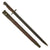 Original WWII Australian P1907 SMLE Bayonet Dated 1942 with Scabbard by Lithgow Armory Original Items