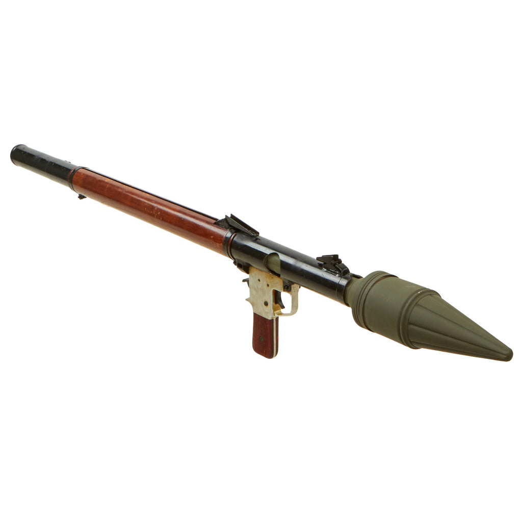 Original Soviet Cold War RPG-2 Rocket Propelled Grenade Launcher Serial L2214 by Kovrov Mechanical Plant with Inert Rocket Original Items