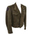 Original U.S. WWII 12th Air Force Distinguished Flying Cross Recipient Alton W. Parker’s B-13 Officer’s Flight Jacket with Velvet Bullion Patches & Pilot’s Wings Original Items