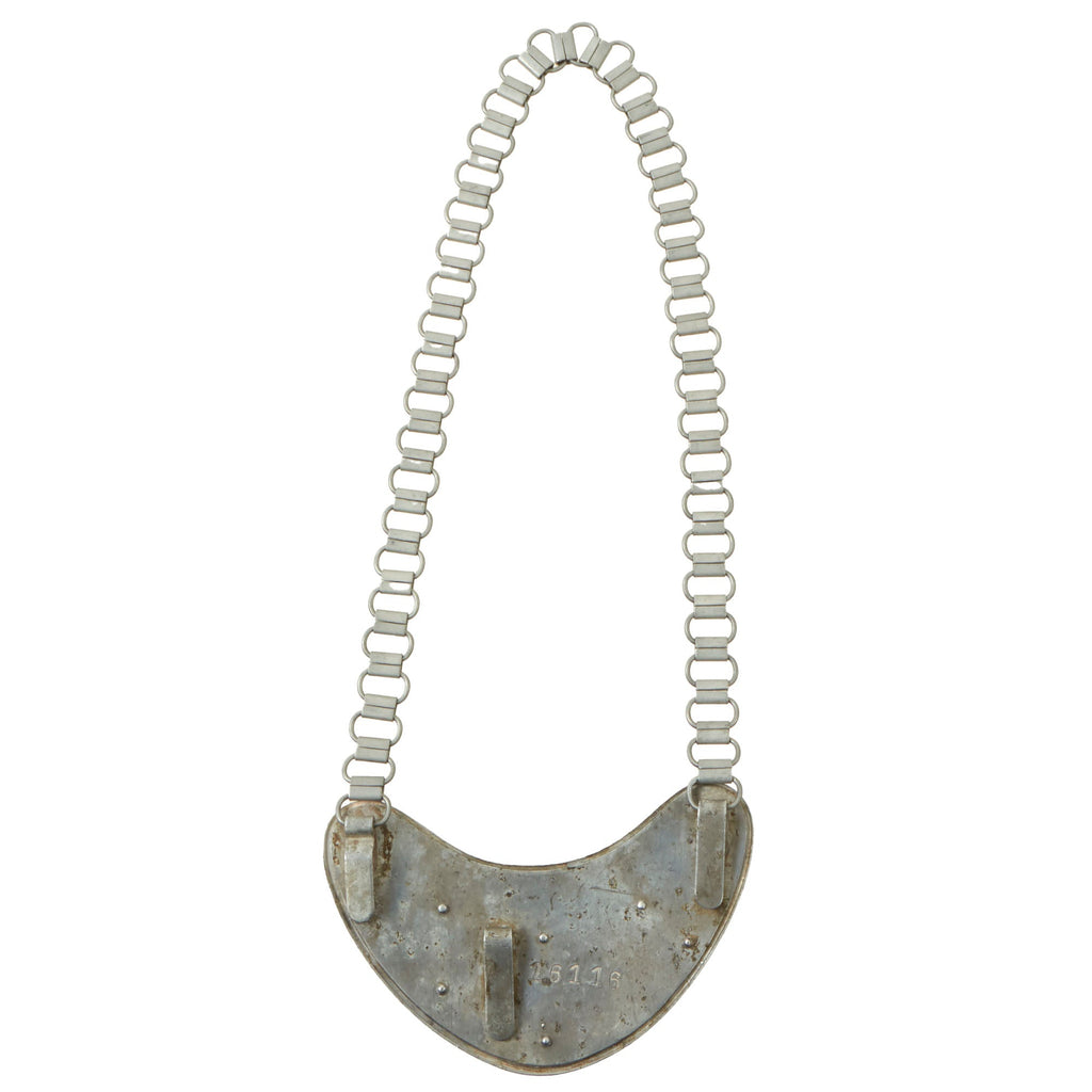 Original WWII Hungarian Military Police Tábori Biztonság Gorget with C ...