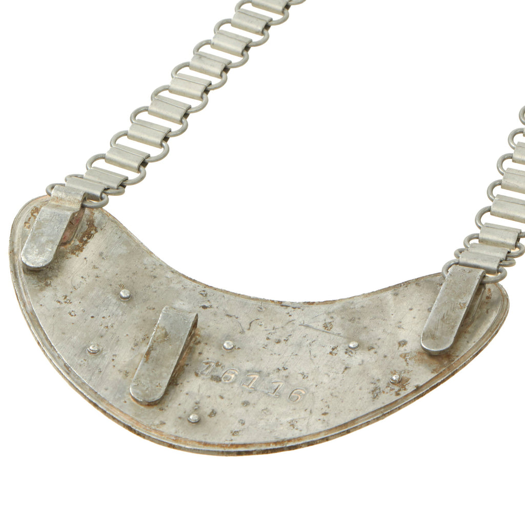 Original WWII Hungarian Military Police Tábori Biztonság Gorget with C ...