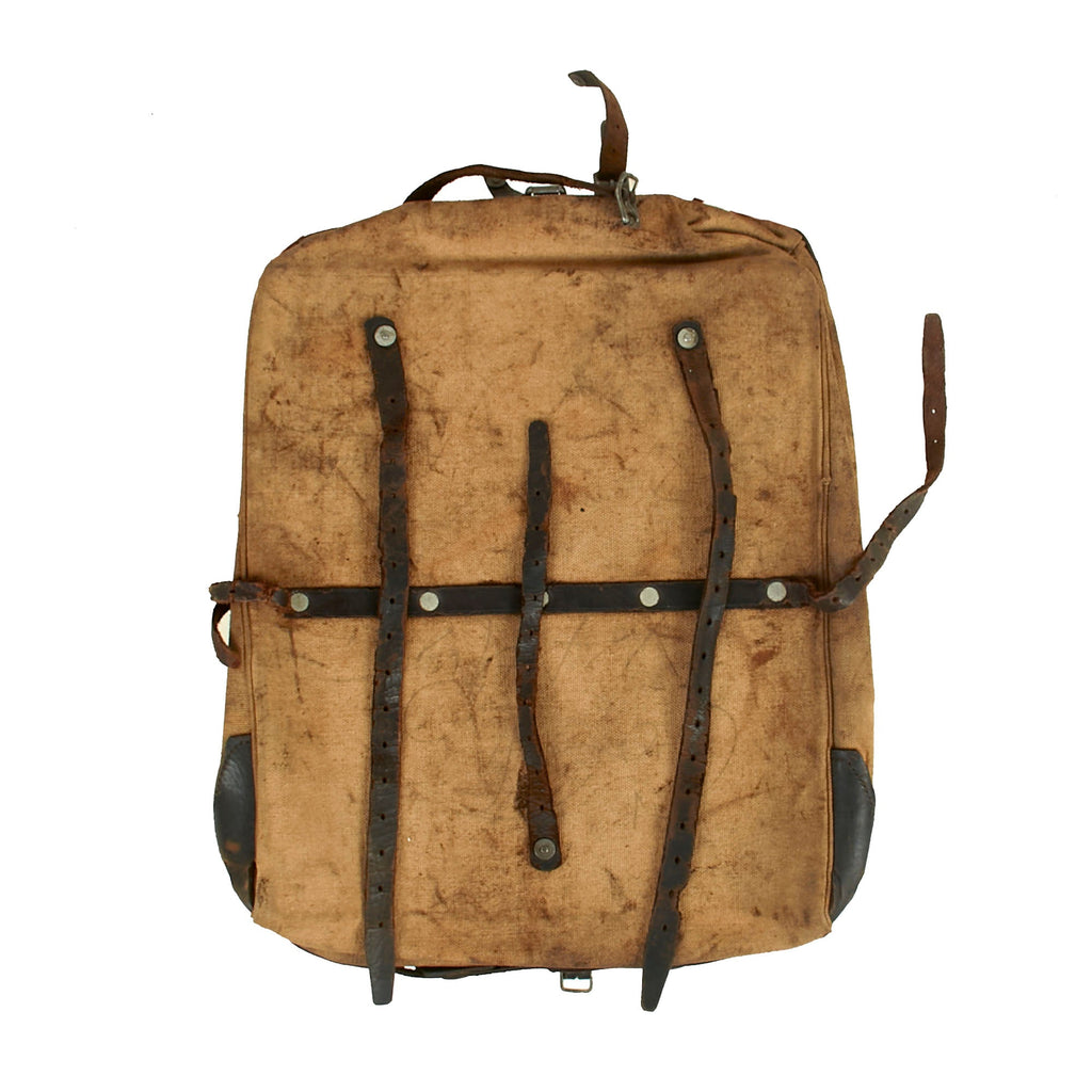 Original U.S. Spanish-American War Merriam Knapsack - Inspected 1898 Original Items