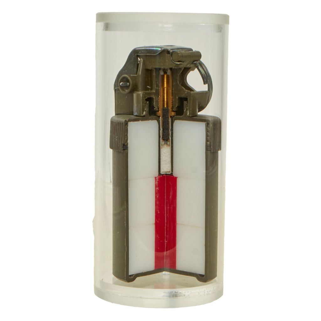 Original GWOT Rare Rheinmetall BE HGr Familiarization Grenade Cutaway in Factory Display Case Original Items