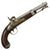 Original U.S. Model 1836 Flintlock Cavalry Pistol by Asa Waters Converted to Percussion with Cartouches - dated 1844 Original Items