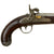 Original U.S. Model 1836 Flintlock Cavalry Pistol by Asa Waters Converted to Percussion with Cartouches - dated 1844 Original Items