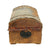 Original U.S. American Revolutionary War Era Deerhide-Covered Trunk with Leather Trim & Original Handles Original Items