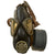 Original U.S. WWII D-Day Invasion E7 Assault Carrier With M5 Gas Mask & Filter with Spare M11 Canister Original Items