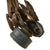 Original U.S. WWII D-Day Invasion E7 Assault Carrier With M5 Gas Mask & Filter with Spare M11 Canister Original Items