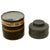 Original U.S. WWII D-Day Invasion E7 Assault Carrier With M5 Gas Mask & Filter with Spare M11 Canister Original Items