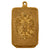 Original Austro-Hungarian WWI Officer’s Gilt Identification Dog Tag Capsule - Lieutenant Franz Toifl, 61st Infantry Regiment Original Items