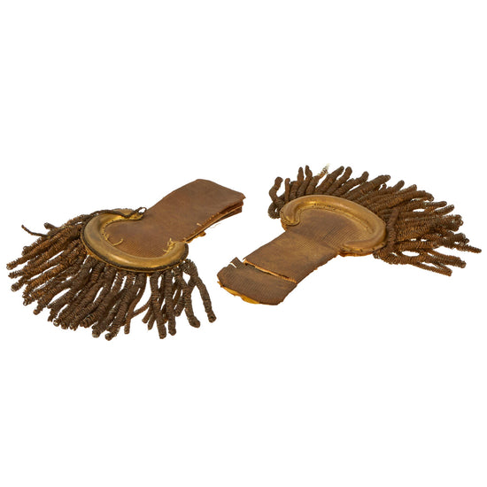 Original U.S. Mexican-American War Era Epaulettes by Voegelin of New York Original Items