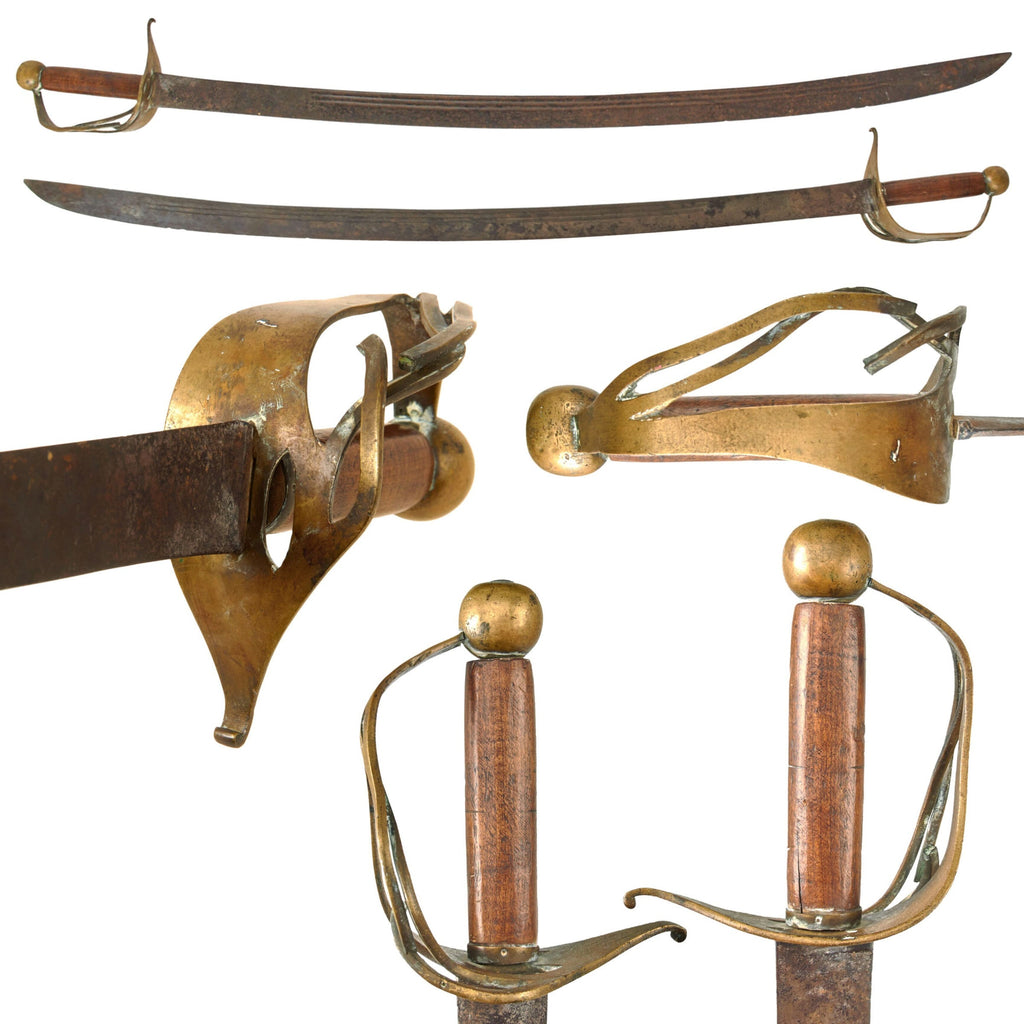 Original U.S. Revolutionary War / Federal Period Dragoon Saber with Triple-Fullered Blade Original Items