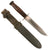 Original U.S. WWII Late War Navy Mark 2 KA-BAR Fighting Knife by Union Cutlery with U.S.N. MK2 Scabbard & Worn-Down Grip Original Items