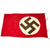 Original U.S. WWII Outstanding 63rd “Blood and Fire” Infantry Division Captured German Banner Signed by 158 Soldiers - Several Men of 255th Infantry Regiment - 33 x 58” Original Items