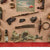 Original U.S. WWII P-51 Mustang Relic Board with 31 Pieces of P-51 Crashed in Brenchley, Kent, England upon Returning from Mission in France - 24 x 29¾” Original Items
