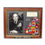 Original U.S. WWII General Lyman L. Lemnitzer Framed Signature & Ribbon Bar with Paratrooper Wings - 13½ x 16½” Original Items