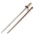 Original French WWI Lebel M.1886 Nickel Handle Cruciform Épée Bayonet with Steel Scabbard