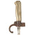 Original French WWI Lebel M.1886 Nickel Handle Cruciform Épée Bayonet with Steel Scabbard