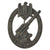 Original German WWII Rare Heer Army Flak Anti-Aircraft Artillery Badge - Unmarked Original Items