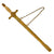 Original Spanish Civil War Era 1940 General Infantry Academy Cadet Dagger with Scabbard and Hanger Chain Original Items