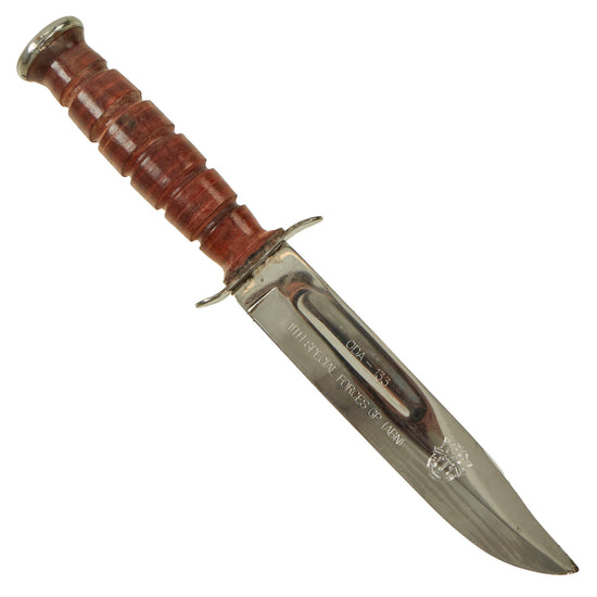 Original U.S. Vietnam War Era ODA-133 11th Special Forces Group Airborne Presentation KA-BAR Knife by Camillus Original Items