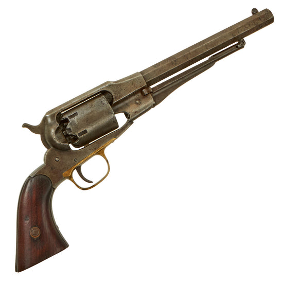 Original U.S. Indian Wars Era Remington New Model 1863 Navy .36cal Percussion Revolver - Serial 41255