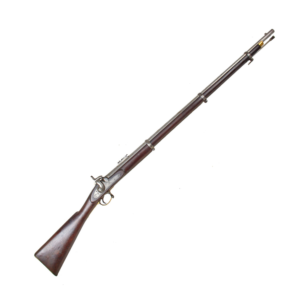 Original U.S. Civil War 3rd Model P-1853 Enfield Three Band Percussion Export Rifle - Marked 1863 Tower Original Items