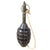Original U.S. WWII Inert MkII Pineapple Grenade with Demilitarized M1 Firing Device Release Original Items