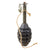 Original U.S. WWII Inert MkII Pineapple Grenade with Demilitarized M1 Firing Device Release Original Items