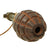 Original U.S. WWII Inert MkII Pineapple Grenade with Demilitarized M1 Firing Device Release Original Items