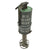 Original U.S. Vietnam War Era Inert Green M18 Smoke Grenade With M200A1 Fuze and Grenade Launcher Adapter Original Items