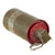 Original U.S. Cold War / Desert Storm Era Inert Red M18 Smoke Grenade With M201A1 Fuze Original Items