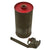 Original U.S. Vietnam War Era Inert Red M18 Smoke Grenade With M201A1 Fuze Original Items