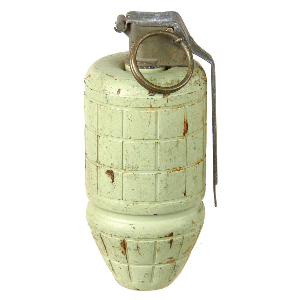 Original Vietnam War Era U.S. M34 Willie Pete Smoke Incendiary Inert Grenade with M201A1 Fuze Original Items