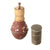 Original French WWI Model 1914 OF1 Egg Hand Grenade with Extremely Scarce Early Wooden Fuze & Tin Cap - Inert Original Items