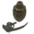 Original U.S. WWII Inert MkII Pineapple Grenade with Yellow Ring with M200A1 Fuze Original Items