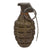 Original U.S. WWII Inert MkII Pineapple Grenade with Yellow Ring with M6A1 Fuze Original Items