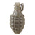 Original U.S. WWII Inert Early-Pattern Mk II “Pineapple” Fragmentation Grenade - Inert Original Items